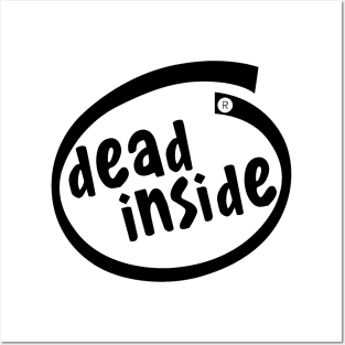 Dead Inside logo v2 Posters and Art